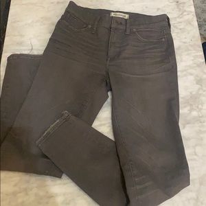 Madewell high rise skinny